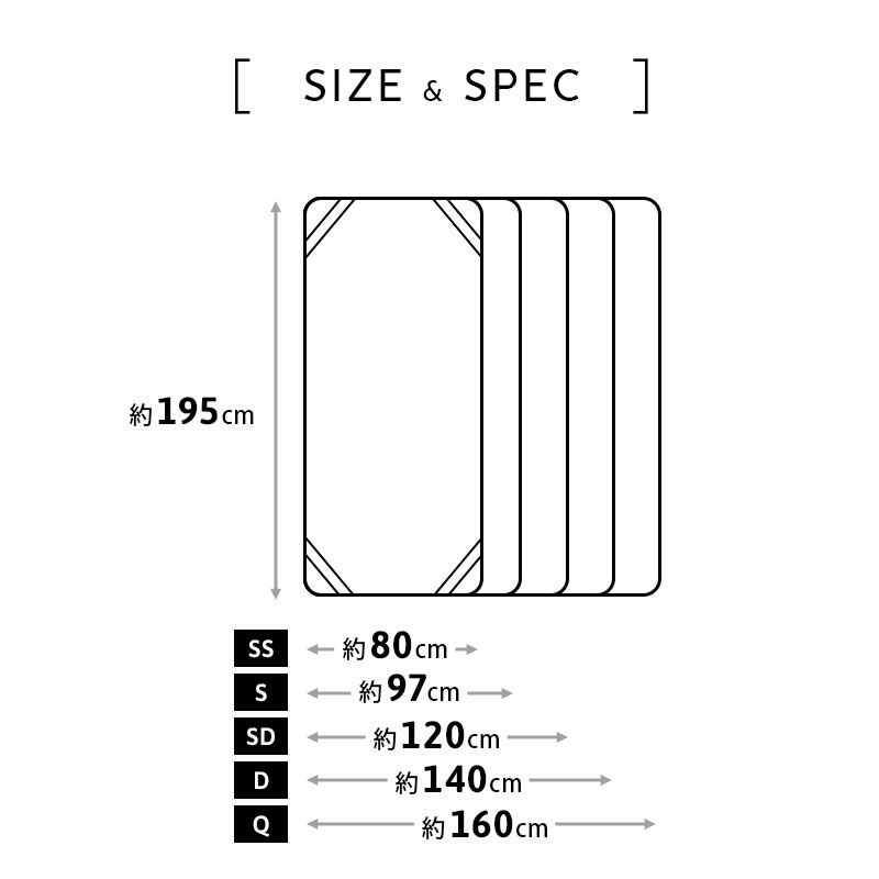 ベッドパッド 日本製 抗菌 防臭 防ダニ セミシングル シングル セミダブル ダブル クイーン 高機能 ズレにくい 汗 皮脂 汚れ ダニ 防止 清潔 寝心地改善