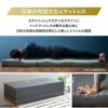マットレス シングル セミダブル ダブル クイーン 三つ折り 折りたたみ 極厚 12cm 高反発 高密度 ウレタン かため 洗える 抗菌加工 フィット性 通気性 体圧分散 高機能 GRAND MATTRESS グランド