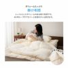 ぜんぶ洗える ベッド用 布団4点セット セミダブル 肌掛け付き 日本製 洗える 丸洗い ウォッシャブル 洗濯機OK 綿 掛け布団 肌掛け布団 ベッドパッド 枕 組布団 洗える布団シリーズ 岡田 OKADA ブランド
