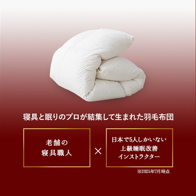日本製 エクセルゴールドラベル 羽毛布団 セミダブルロング 収納ケース付き イングランド産 ホワイトダックダウン 90％