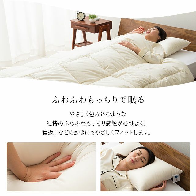 Dacron PMピローメリー 枕 50x70cm ２個セット ダクロン 低反発 ふわふわもっちり枕 50×70cm │ 寝具・家具の
