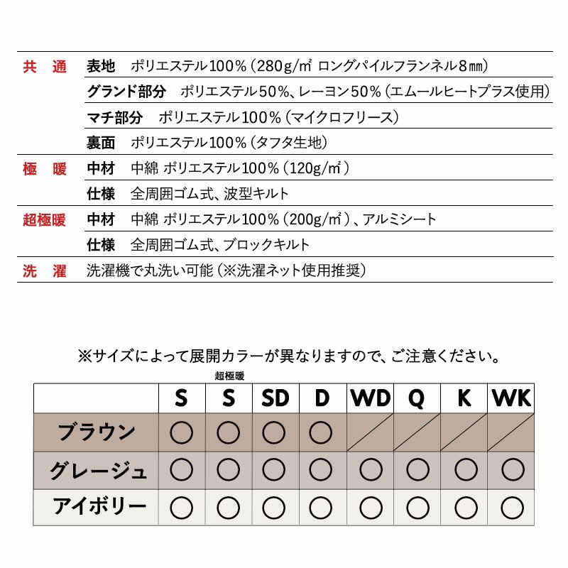 ボックスシーツ BOXシーツ シングル セミダブル ダブル ワイドダブル クイーン キング ワイドキング 極暖 超極暖 +4℃ 吸湿発熱 あったか もこもこ ふわふわ 冬用 寒さ対策 防寒対策 エムールヒートプラス EMOOR HEAT + plus