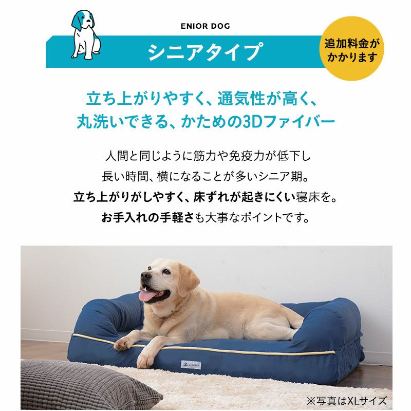 年代に合わせて選べる3Dベッド ペット用ベッド 犬用ベッド ペットベッド ドッグベッド パピー 成犬 シニア 老犬 小型犬 犬 猫 ペット