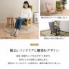 高座椅子 きらく レバータイプ クッション付き 組立不要 すぐに使える完成品 リクライニング 高さ調節可能 肘付き 肘掛け 腰痛 膝痛 パーソナルチェア ソファ 椅子 一人用 1人用 ハイバック コンパクト 軽量