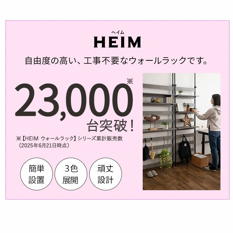 ウォールラック累計販売数