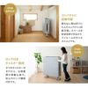 折りたたみベッド シングルサイズ スリムサイズ ハイタイプ メホール スマート 高反発ウレタンマットレス付き 背もたれ5段階リクライニング ファブレザー お手入れ簡単 コンパクト 収納 送料無料
