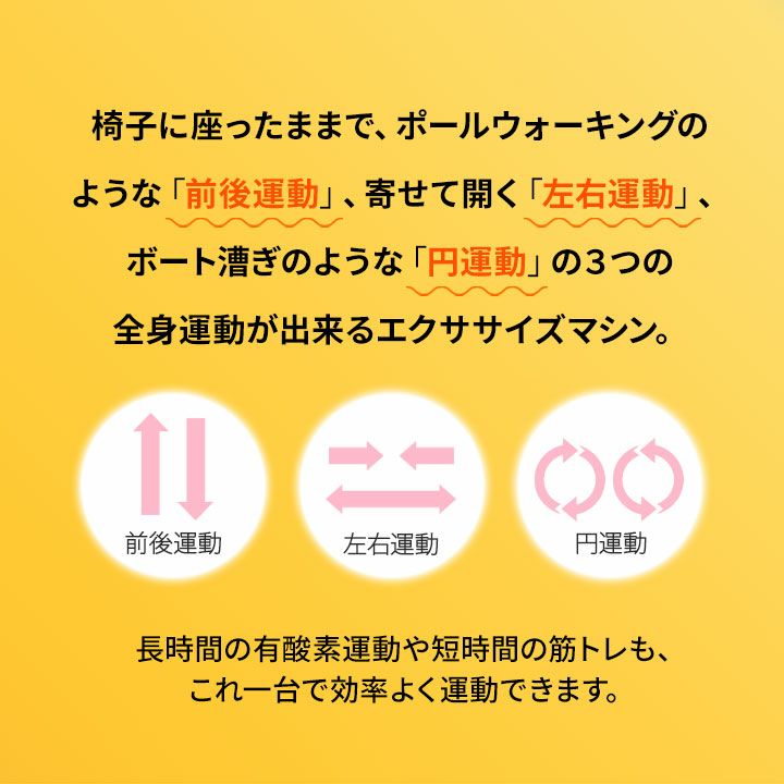 座ウォーク クロストレーナー ポールウォーキング 折りたたみ 運動器 座位 ペダル運動 トレーニング ダイエット 高齢者