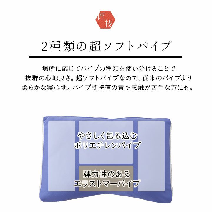 全て 日本製 こだわり抜いた 枕 まくら ピロー 40×60cm パイプ 高め 低め 選べる 高さ調節 フィット