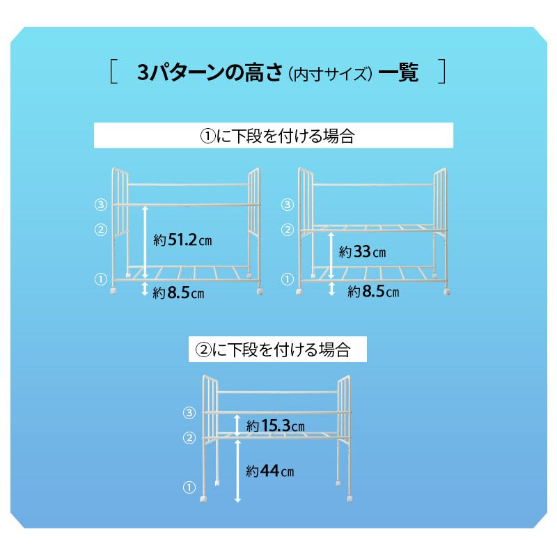 取り出しやすい 2階建 大容量 布団収納ラック キャスター付き 収納ケース 収納ラック 通気性 高さ調節可能 オフシーズン 寝具 マットレス こたつ布団 キャンプ用品 スーツケース 収納