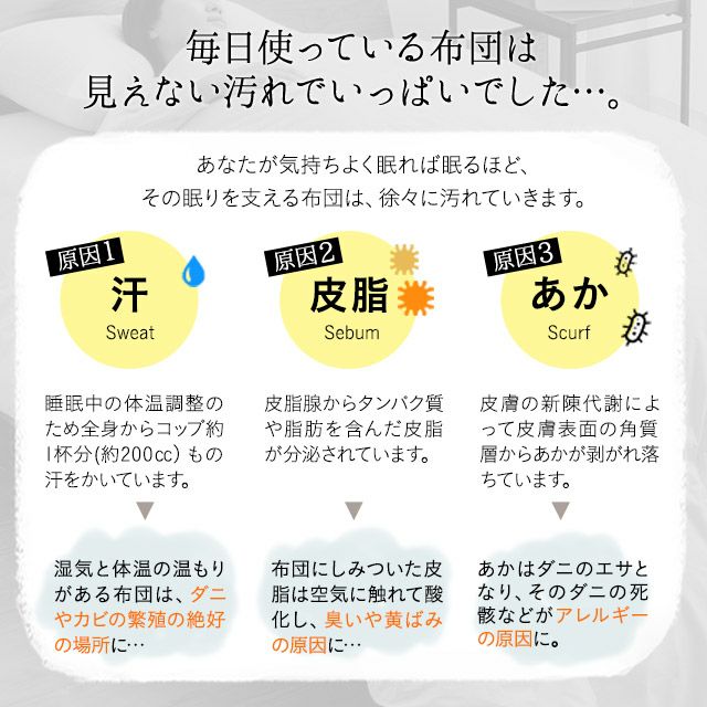 ダクロン 洗濯機で洗える2枚合わせ掛け布団 シングル │ 寝具・家具の