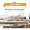 折りたたみベッド シングルサイズ 完成品 ポケットコイルタイプ ポケットコイルマットレス付き 背もたれ5段階リクライニング キャスター付き コンパクト 収納 MEHOL PREMIUM メホール プレミアム