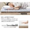 マットレス 折りたたみすのこベッド セット シングル すのこベッド 折りたたみベッド ロータイプ MEHOL メホール 布団マットレス 高反発 マットレス 敷き布団 LUXE