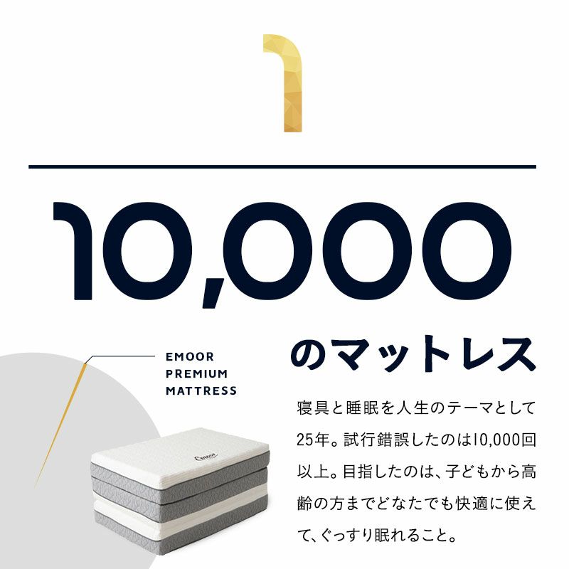 プレミアムマットレス シングル 3層構造 三つ折り 折りたたみ マットレス 極厚 最厚 15cm 高反発 高密度 ウレタン かため 洗える 柔軟性 弾力性 フィット性 通気性 体圧分散 3つ折りマットレスの最高峰