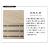折りたたみベッド すのこベッド シングル 組立不要 完成品 アシスト機能付き 安全ロック付き 取っ手付き 木製 桐 すのこ ベッド 木製ベッド ベッドフレーム 通気性 リラックス 和 空間美 閑のある暮らし KAN LIFE
