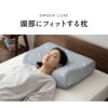 頭部にフィットする枕 40×60cm 横向き寝対応 3層構造 高さ調節可能 寝姿勢を整える頭専用マットレス 自分の身体に合う枕 オーダーメイド カスタマイズ ウレタン 枕 まくら マクラ ピロー 洗える 体圧分散 EMOOR LUXE リュクス 