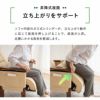 リクライニングソファ パーソナルソファ 立ち上がり補助機能付き リクライニング 高さ調節可能 ヘッドレスト角度調節可能 ガス式シリンダー 立ち座り サポート 体圧分散 高座椅子 リクライニングチェア パーソナルチェア 一人用 疲れにくい 腰痛対策 シニア