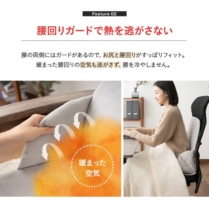 ヒータークッション パネルヒーター 電気ヒーター タイマー付 折りたたみ | 寝具・家具の専門店 エムール