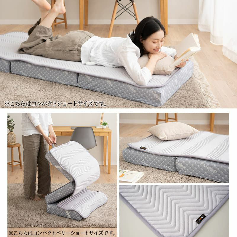 ベッドパッド コンパクト布団・マットレス専用 日本製 抗菌 防臭 防ダニ ごろ寝マットレス ごろ寝布団 高機能 ズレにくい 汗 皮脂 汚れ ダニ 防止 清潔 寝心地改善