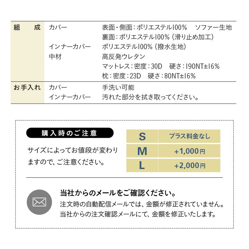 枕が動かせる ドッグマットレス 体圧分散 マットレス まくら ピロー ペット用ベッド 犬用ベッド ペットベッド ドッグベッド パピー 成犬 シニア 老犬 小型犬 犬 猫 ペット