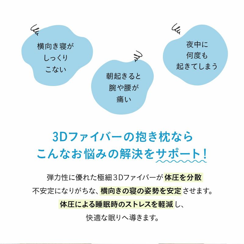 抱き枕 ボディピロー カバー付き 円筒 100×20cm 3Dファイバー 通気性抜群 丸洗いOK 弾力性 復元性 体圧分散 軽量 コンパクト ほこり低減 足枕 あしまくら 腰当て クッション 昼寝 アウトドア キャンプ 車中泊 防災