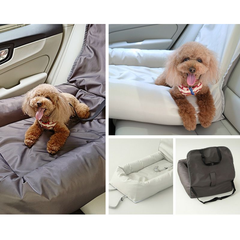 後部座席用 ペットベッド カーベッド 小型犬 中型犬 撥水 車載 後部座席用 ペットベッド カーベッド 小型犬 中型犬 撥水 車載