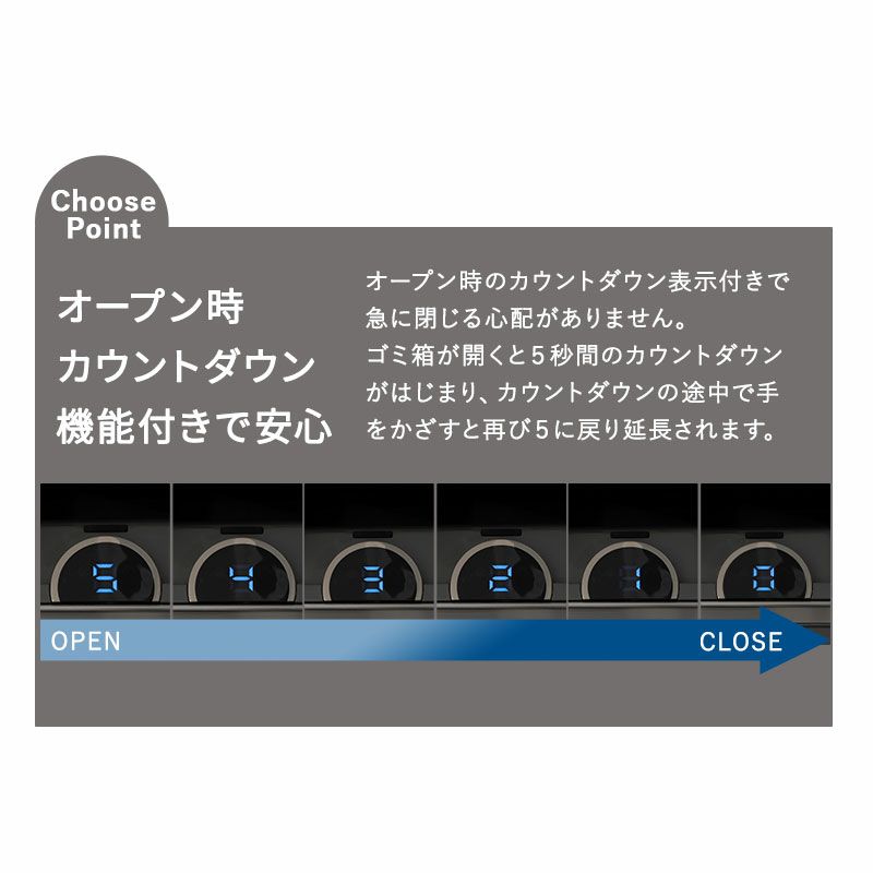 ゴミ箱 ダストボックス 50L センサーオープン 自動開閉 バタフライ式 脱臭剤ポケット付き ステンレス おしゃれ スリム 50Lゴミ袋対応 横26×縦39×高さ61 ふた付き 角型 スクエア 送料無料