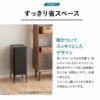 オゾン消臭機能付 電動スライドダストボックス 22L 30L 脚付き リビング用 自動開閉 1年保証 20Lゴミ袋対応 30Lゴミ袋対応 高機能 ゴミ箱 ダストボックス  横25.5×縦34.5×高さ50.5 横25.5×縦34.5×高さ66 ふた付き 角型 スクエア おしゃれ スリム 省スペース