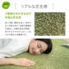 ラグ ラグマット カーペット 絨毯 130×190cm 190×190cm 190×240cm 芝生生地 長方形 正方形 ホットカーペット対応 床暖房対応 滑り止め加工 低ホルムアルデヒド ふんわり やわらか オールシーズン 子供 ペット