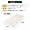 ジョイントできる 2枚合わせ毛布 100×200cm 両サイドのファスナーで簡単ジョイント 何枚でも追加可能 低ホルムアルデヒド あったか 子供 ペット FAMILY BLANKET ファミリー毛布