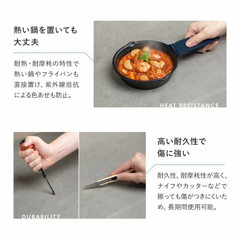 ダイニングテーブルセット 5点セット 幅120-180cm 伸長式 4人掛け 長方形 角型 ダイニングセット 食卓 テーブル チェア 4脚 回転 スチール脚 セラミック ファブリック 北欧 グレー ブラック BALONA バローナ