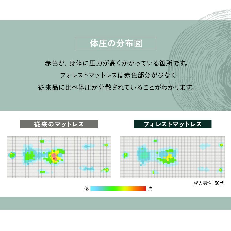 フォレストマットレス シングル 極厚 最厚 15cm 3層構造 トリプルリカバリー構造 寝心地をカスタマイズ可能 身体にフィットする マットレス 高反発 ウレタン かため やわらかめ 洗える 通気性 体圧分散 最高峰の寝心地 FOREST