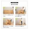 折りたたみベッド すのこベッド コンパクトショート 幅65cm ロータイプ 木製 天然木 すのこ スノコ ベッド 木製ベッド ローベッド ベッドフレーム ごろ寝 コンパクト 通気性抜群 カビ対策 湿気対策 ベッド下収納 OSMOS オスモス