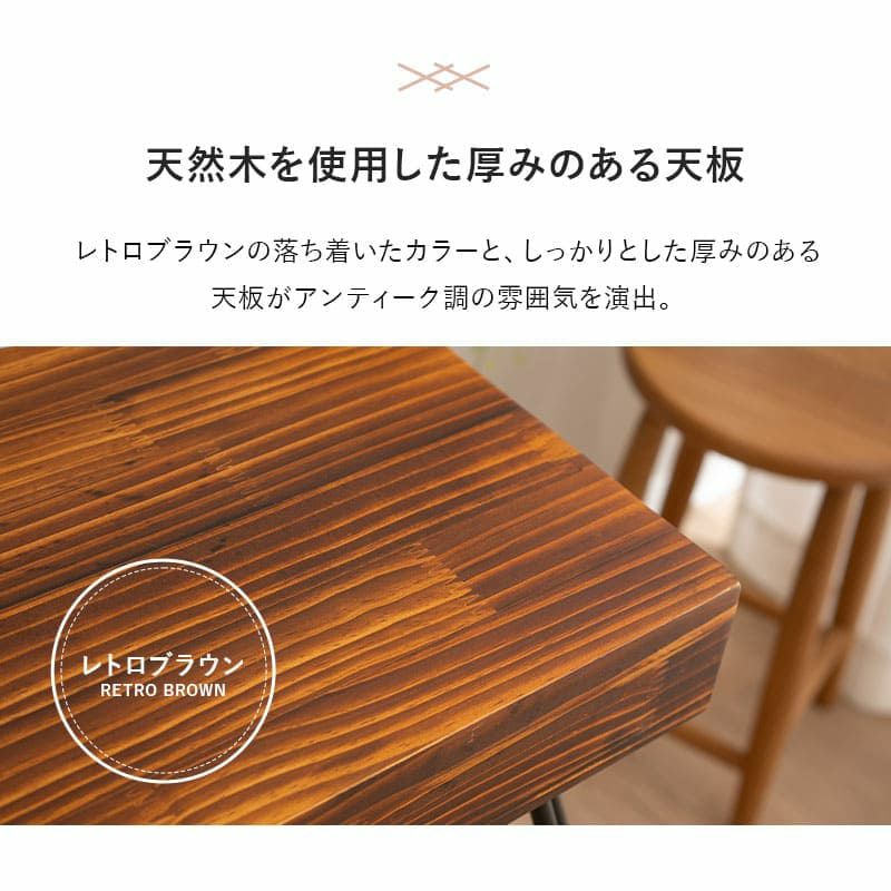 折りたたみデスク 幅97cm 長方形 角型  完成品 木製 天然木 折りたたみ コンパクト 省スペース 収納 コンパクトデスク PCデスク 折りたたみテーブル デスク テーブル 机 作業台 食事 仕事 デスクワーク GRONO グローノ