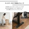 リフティングテーブル ベッドサイドテーブル 幅76cm キャスター付き 折りたたみ しまえる ガス圧昇降式 高さ調節可能 リフトテーブル 補助テーブル デスク 食事 仕事 ソファ ベッド 北欧 ホワイト グレー CIUDAD シウダ