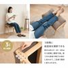高座椅子 オットマンスツール 2点セット 可動式クッション付き ヘッドレスト付き リクライニングチェア パーソナルチェア 多機能 高さ調節 角度調節 立ち上がりやすい 疲れにくい 腰痛対策 むくみ防止 akari あかり TATSU-ISU