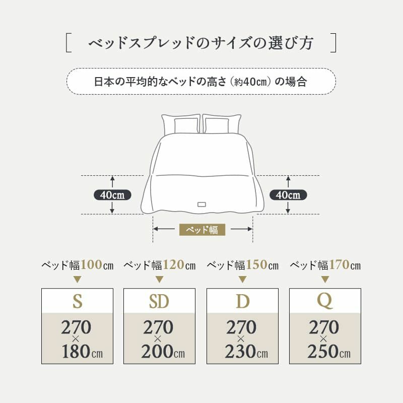 ベッドスプレッド シングル セミダブル ダブル クイーン コットン100％生地 スプレッド ベッドカバー マルチカバー 汚れ防止 コーディネート 上品 ホテルスタイル ホテルライク