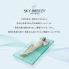 スカイブリージーマットレス シングル ダブル クイーン 三つ折り 折りたたみ マットレス 抗ウィルス 通気性抜群 高反発 3Dファイバー 丸洗い スカイブリージー SKY BREEZY MATTRESS