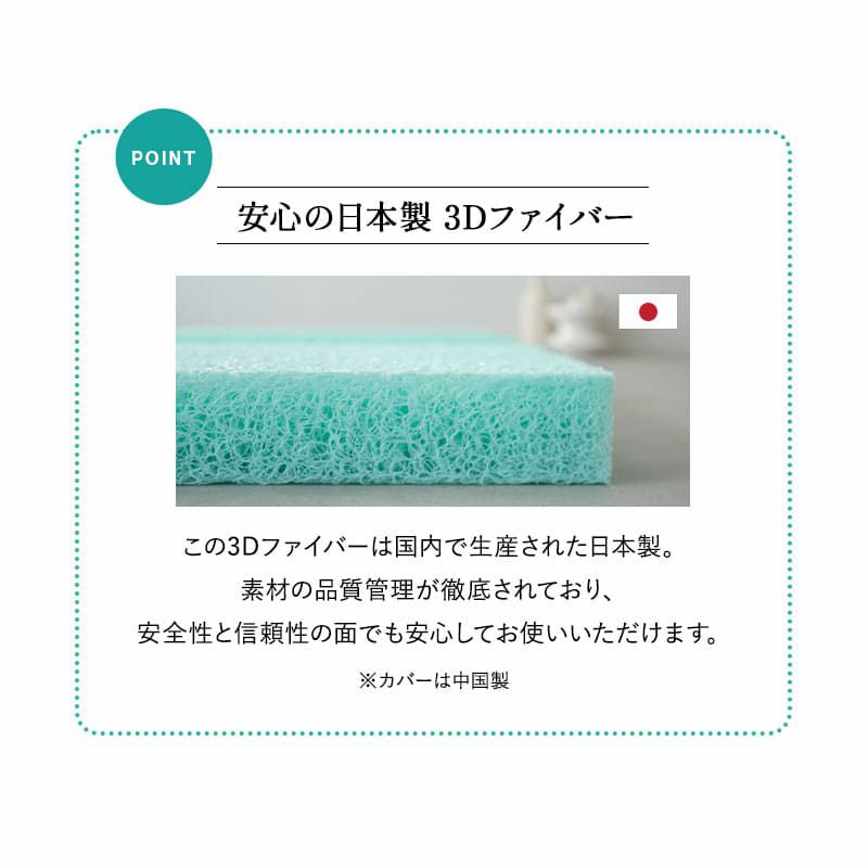 スカイブリージーマットレス シングル ダブル クイーン 三つ折り 折りたたみ マットレス 抗ウィルス 通気性抜群 高反発 3Dファイバー 丸洗い スカイブリージー SKY BREEZY MATTRESS