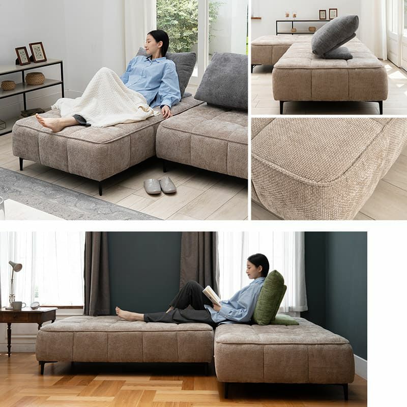 ソファ 幅150cm 3人掛け 3.5人掛け 4人掛け ゆったりサイズ ローソファ ベッド 2WAY バックレスト付き 角度調節可能 アームレス 疲れにくい 寝るソファ CLARIDAD クラリダ