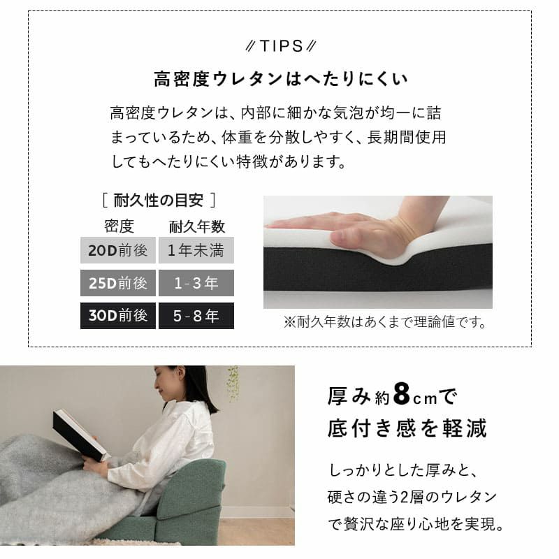 すぐに寝れる フロアソファ 幅188cm 4人掛け 3.5人掛け 3人掛け ローソファ ベッド 2WAY ジョイント 連結 分割 コンパクト